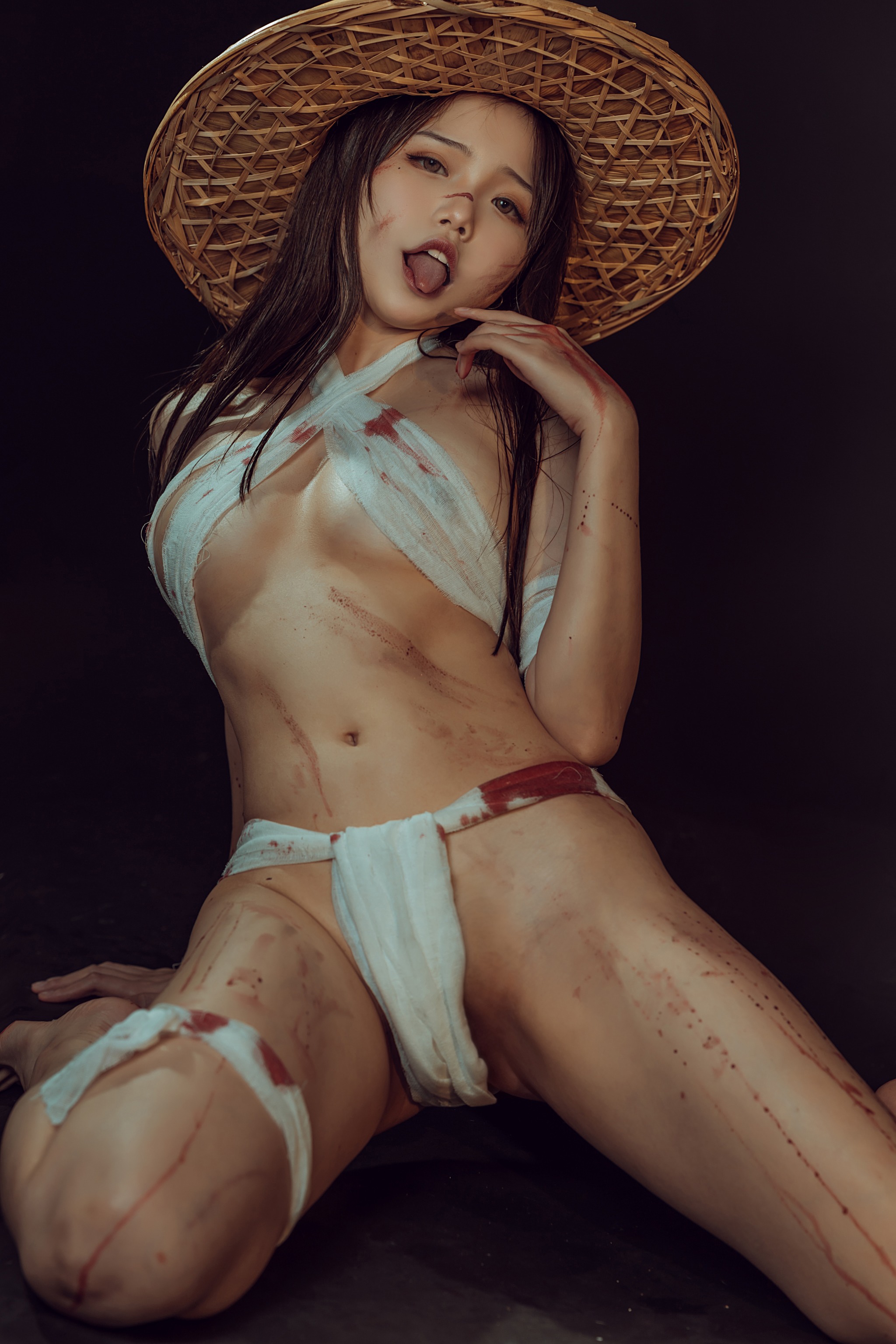 图片[1]-七月喵子 – NO.005 杀手 [30P]-XikXak